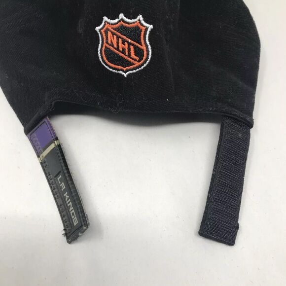 Vintage Bauer Sports Specialties NHL Los Angeles Kings Strapback Hat Cap Black - Picture 9 of 10